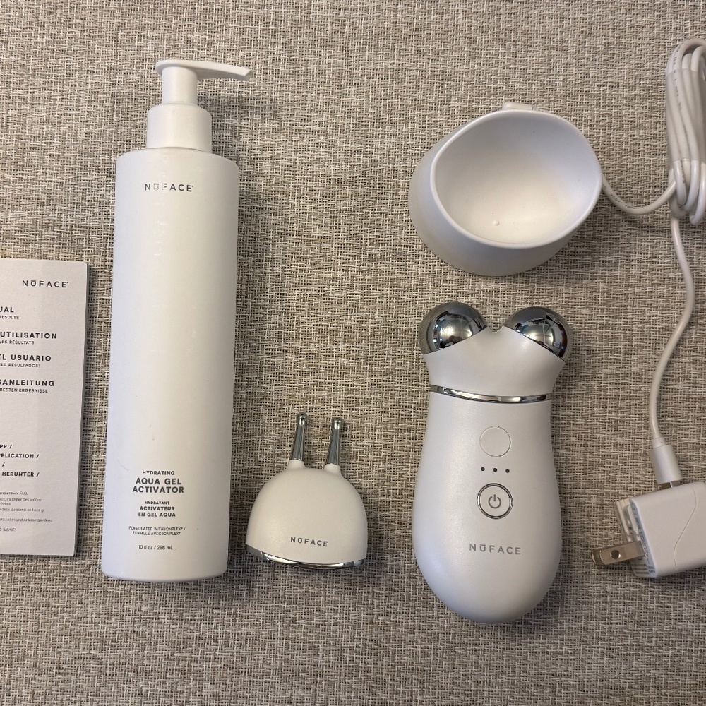 Nuface Trinity+ with Eye and Lip Attachment